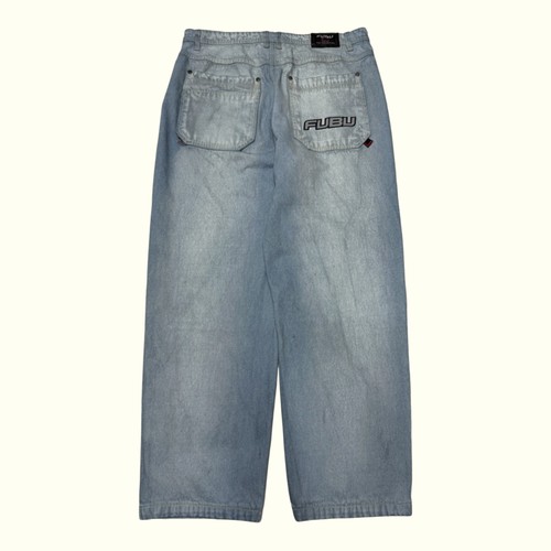 Jeans homme fubu l30 bleu - jeans,