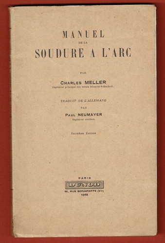 Manuel soudure l arc - soudure, l'arc