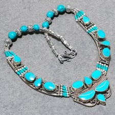 Collier tibétain pierre