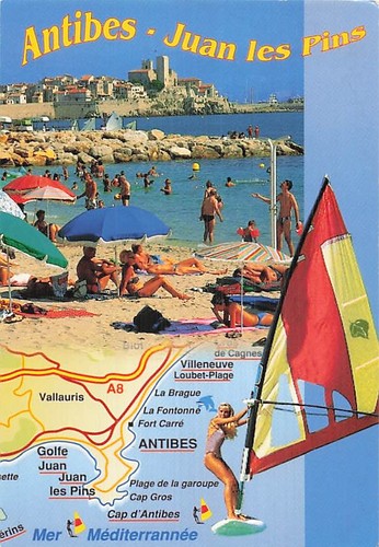 Antibes plage fort carre - antibes,
