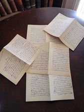 Lettre manuscrite mère d'Yvette 1918 - Correspondance intime - Mémoire de guerre