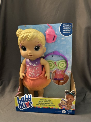 Baby alive rainbow spa - baby,