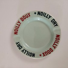 Cendrier publicitaire de bistrot Noilly Dry  Nouilly Doux Orchies ancien faience