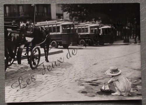 Carte postale clichy bus - postale,