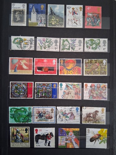 Timbres royaume uni pas - du, royaume-uni,