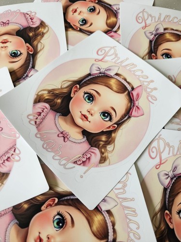Stickers voiture princesse - stickers,