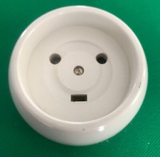 Legrand Prise Gazinière Four  20A  Pose en Saillie Porcelaine et Bakélite   NEUF