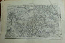 Carte Etat-Major XIXè - ROUEN