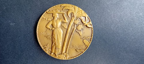 Superbe médaille paquebot - superbe,