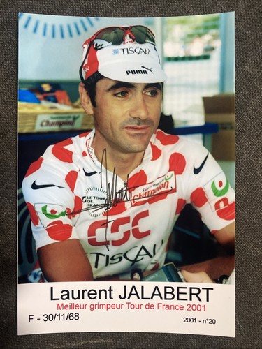Carte postale cyclisme laurent - carte,