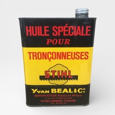 Bidon d’huile ancien IVAN