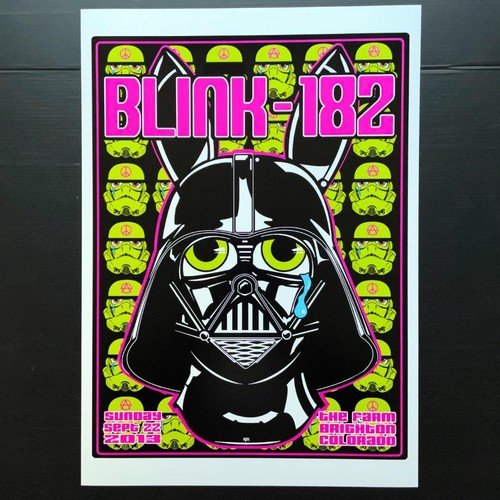 Affiche concert blink - blink, 182