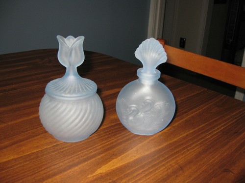 Partylite frosted blue pc - frosted,