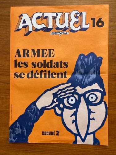 Affiche promo magazine actuel - affiche,