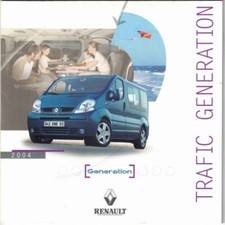 CD presse / press photo CD Renault Trafic Generation 06/2004