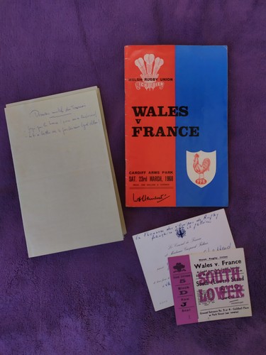 Programme match rugby - du, de