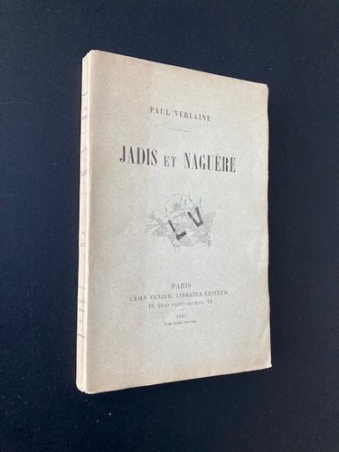 Paul verlaine jadis et - jadis,