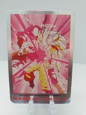 Carte Dragon Ball Z, Panini,  VF, série 2. N°65 : Son Goku vs Janemba, BE / LP.
