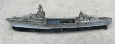 WW2 croiseur PRIMAUGUET jouet pop pop antique toy battleship putt boat bateau