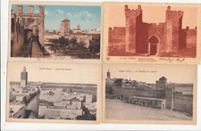 Lot 4 cartes postales anciennes MAROC MOROCCO RABAT 7