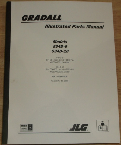 Gradall 534d manuel - gradall,