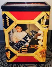 Baril carton 200 planches en bois originales + catalogue KAPLA 