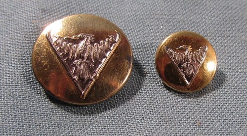 Anciens boutons dorés - ,