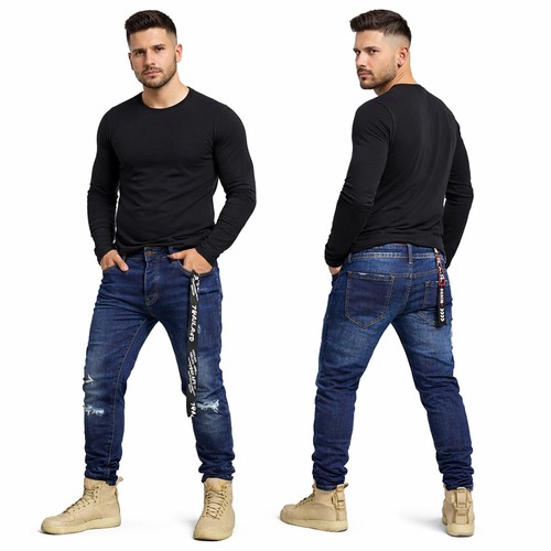 Jeans homme denim - jeans, pantalons