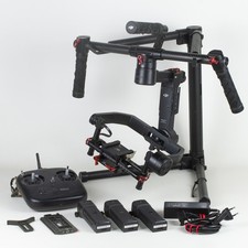 DJI Ronin-M Gimbal Stabilizer with Remote, 3 Batteries Defective, Charger, Stand