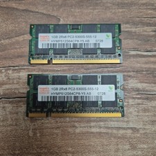 2x Barrette Mémoire 1Go RAM