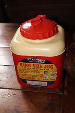 JARRE US MAYONNAISE OU KETCHUP INTERIEUR VERRE COUVERCLE VISSE