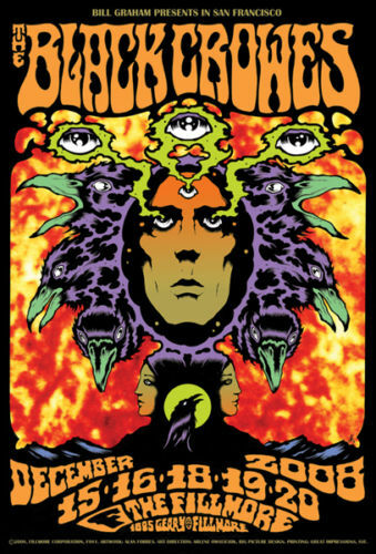 Affiche the black - the, crowes