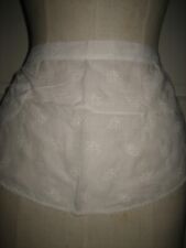 Vêtement Ancien Tablier de soubrette.. coton brodé & dentelle