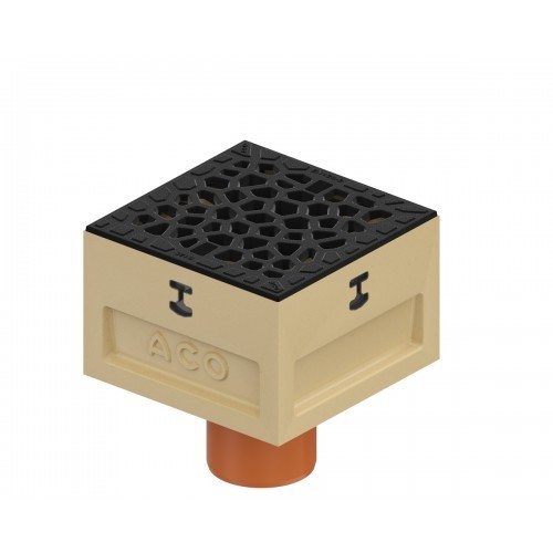Siphon cours bas grille - siphon, de
