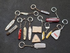 LOT DE 14 PORTE CLES , CANIF,  vintage