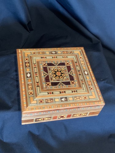 Coffret marqueterie bois - marqueterie,,