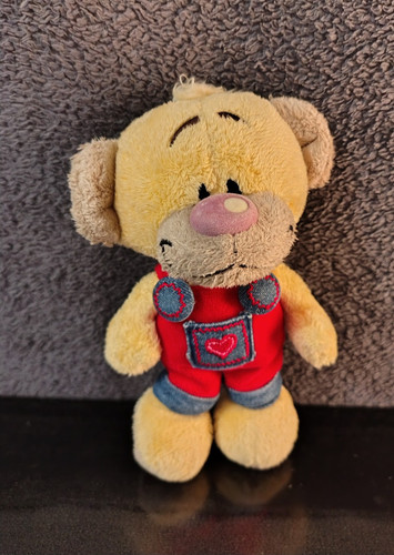 Peluche ours pimboli salopette - ours,