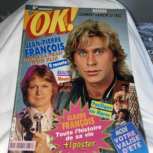Magazine avec poster claude - magazine, ok