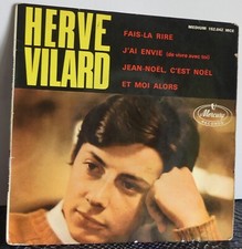 Lot 5 vinyles 45 tours Hervé Vilard