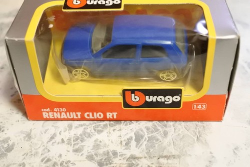 Burago renault clio - rt, 1/43