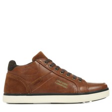 Chaussures Baskets Compagnie Canadienne homme Tipi Marron Synthétique Lacets