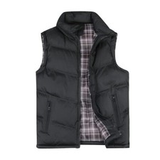 Veste sans Manches Homme en Hiver Gilet Padded Bodywarmer de Sport Doudoune L...