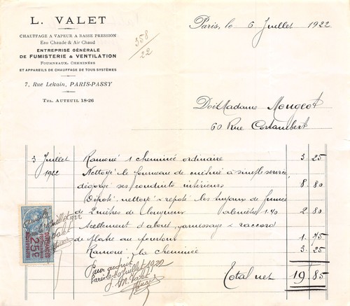 1922 entreprise generale - 1922,