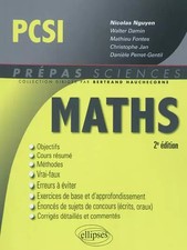Mathématiques PCSI - 2e