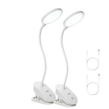 2pcs Lampe de Bureau à Pince