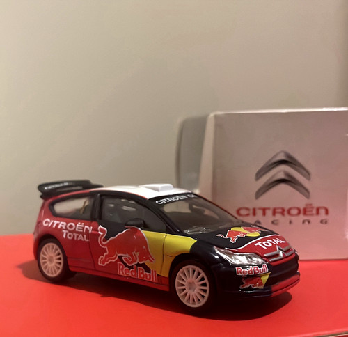Miniature norev citroen wrc - c4,
