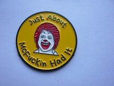 pins RONALD MAC DONALD S J