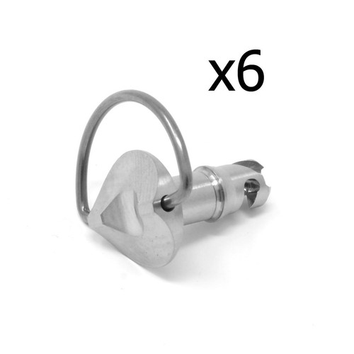 Fixation rapide dzus style - fixation,