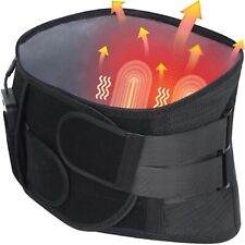 HONGJING Ceinture de massage chauffante pour le bas du dos
