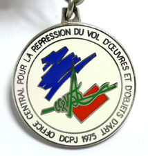 DCPJ 1975 OFFICE CENTRAL POUR REPRESSION DU VOL D'OEUVRES D'ART PORTE CLE